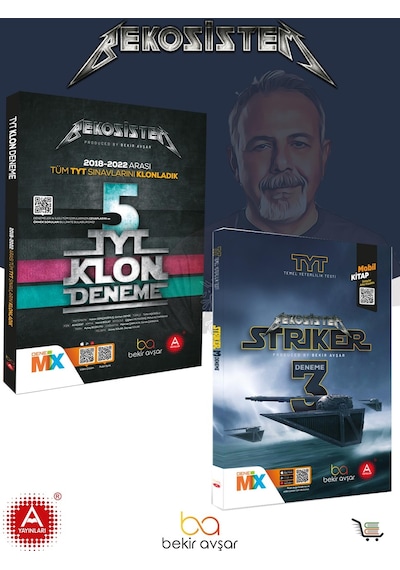 BekoSistem TYT 5li Klon Deneme ve Striker 3lü TYT Genel Deneme Bekir Avşar