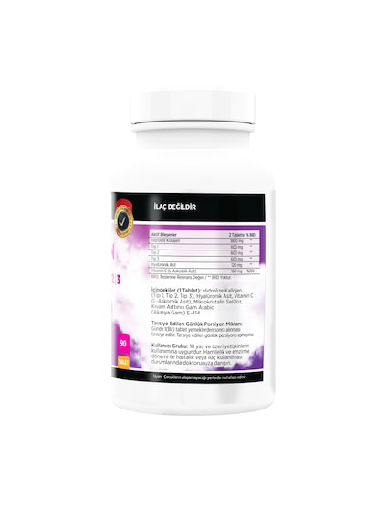 Collagen Tip 1-2-3 Hyaluronik Asit 90 Tablet+Biotin 60 Tablet