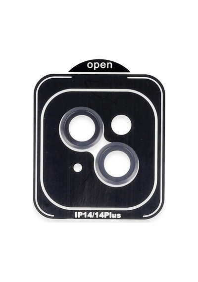Joko - 669 - Apple iPhone Uyumlu 14 Pvd Metal Kamera Lens - Glblseme - - Siyah