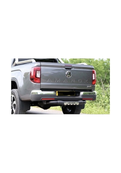 2022+üzeri Uyumlu Volkswagen Amarok Arka Demi R Koruma Si Yah Amarok Yazili
