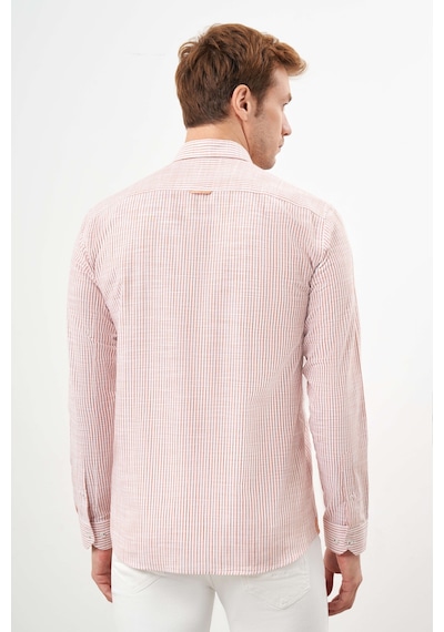 Morven Erkek Turuncu Pamuk Çizgili-panolu İtalyan Yaka Slim Fit Gömlek 25ms004020451 Turuncu Turuncu Morven Erkek Turuncu Pamuk Çizgili-panolu İtalyan Yaka Slim Fit Gömlek 25ms004020451 Turuncu Turuncu