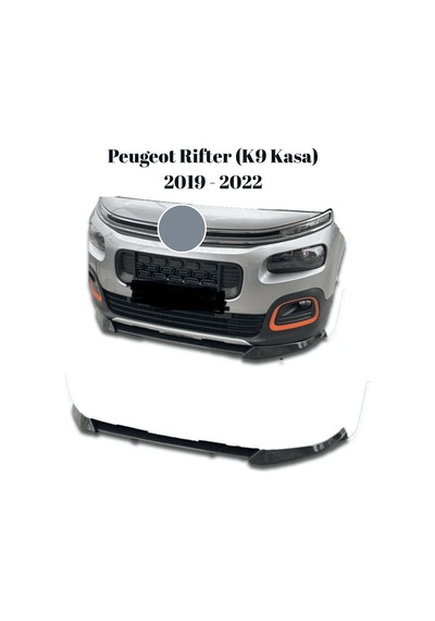 Peugeot Rifter K9 Kasa 2023 2024 2025 2026 Uyumlu Karlık Lip Esnek Ön Tampon Koruma Altı Eki Parlak Siyah