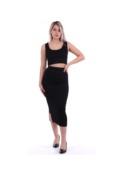 Sea Queen Kadın Kaşkorse Kumaş Crop Yırtmaşlı Etek İkili Takım Yeni Sezon Siyah - 617652431 Siyah Sea Queen Kadın Kaşkorse Kumaş Crop Yırtmaşlı Etek İkili Takım Yeni Sezon Siyah - 617652431 Siyah