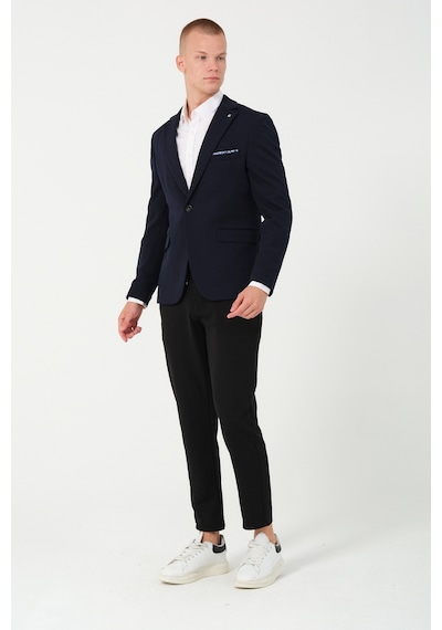 Bonesti Erkek Slim Fit Blazer Ceket Lacivert