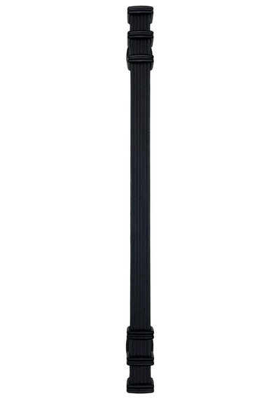 Kare Çizgili Siyah Metal Dolap Kulpu Mobilya Ve Mutfak Dolap Kulpu Siyah 160mm 2 Adet Siyah