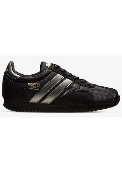Lescon Nova, Siyah Erkek Sneaker Spor Ayakkabı Siyah