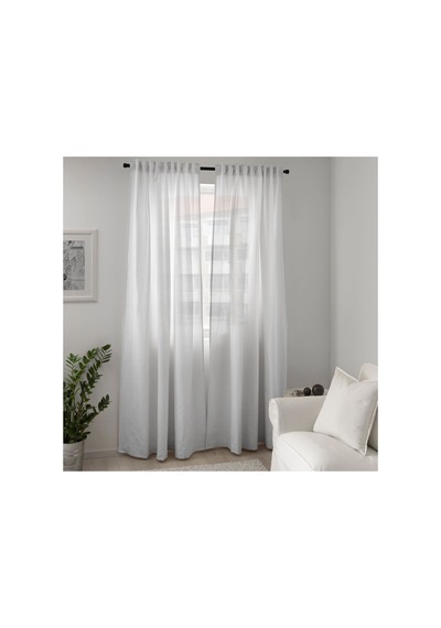 Ikea Tıbast Fon Perde 145x300 Cm Beyaz