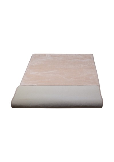 Elite Vizon 80x150 Cm Büyük Ebat Peluş Banyo Paspası Kaymaz Pufid Vizon