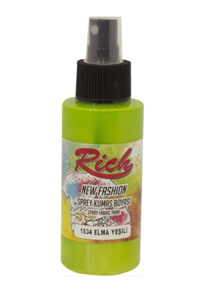 Spray Kumaş Boyası Elma Yeşili Çok Renkli