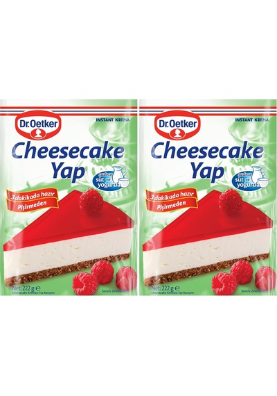 Cheesecake Yap 222g 2li Paket