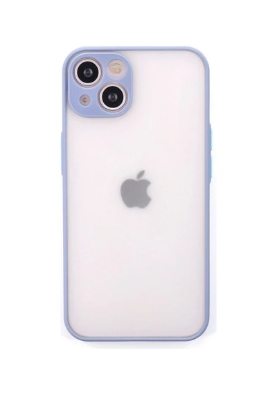 Apple İphone 14 Kılıf Montreal Silikon Kapak - Gri 0.2M-Çok Renkli