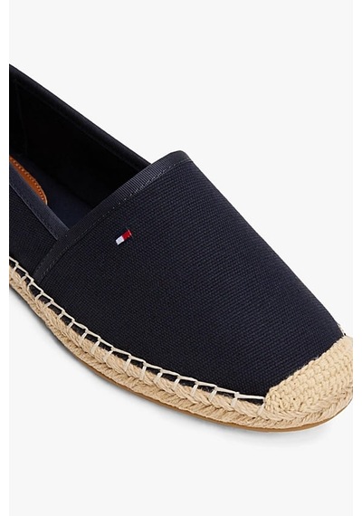 Tommy Hilfiger Kadın Th Bayrak Nakışlık Canvas Espadrille Loafer Ayakkabı - Lacivert Space Blue Tommy Hilfiger Kadın Th Bayrak Nakışlık Canvas Espadrille Loafer Ayakkabı - Lacivert Space Blue