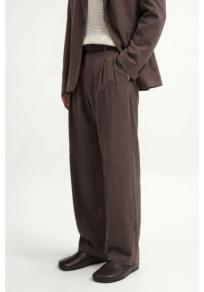 Antioch Modal Karışımlı Relaxed Pantolon Kahve