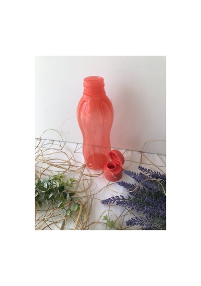 Tupperware Eko Şişe 500ml Kolay Kapak Uçuk Kırmızı