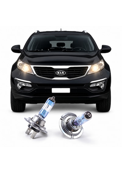 Kıa Sportage 2010-2016 Halojen Sarı Uzun Far Yedek Ampulü H7 Xtreme Vısıon %150 Xv 2 Adet