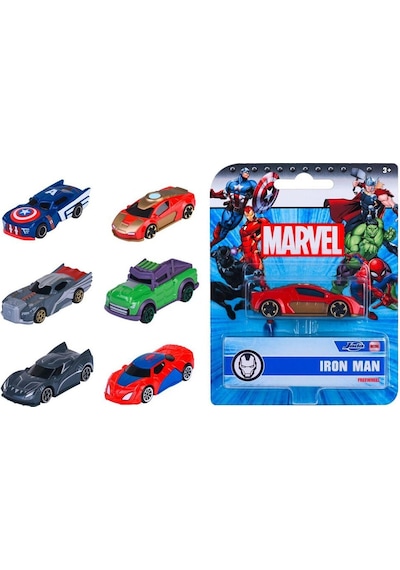 213221000 Marvel Single Pack Vehicles 6-asst