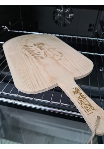 Mermer Mutfak Ahşap Fırın Küreği Pizza Küreği 19X40Cm Kavak Mermer Mutfak Ahşap Fırın Küreği Pizza Küreği 19X40Cm Kavak