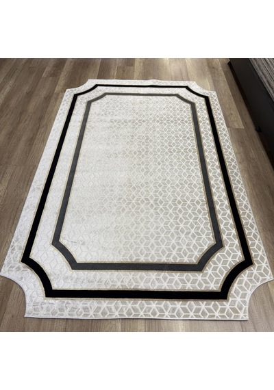 Bahariye Halı Deep 6089 X Krem Modern Salon Halısı
