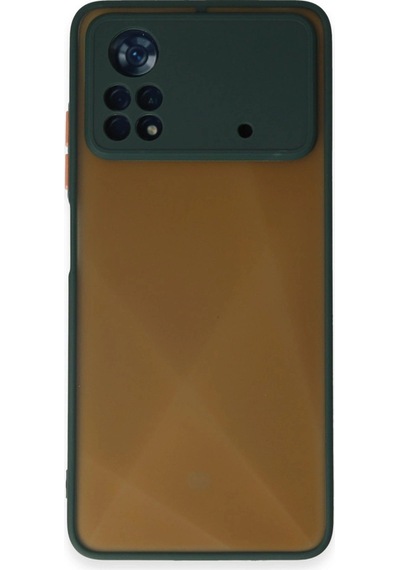 Poco X4 Pro 5g Kılıf Montreal Silikon Kapak - Yeşil