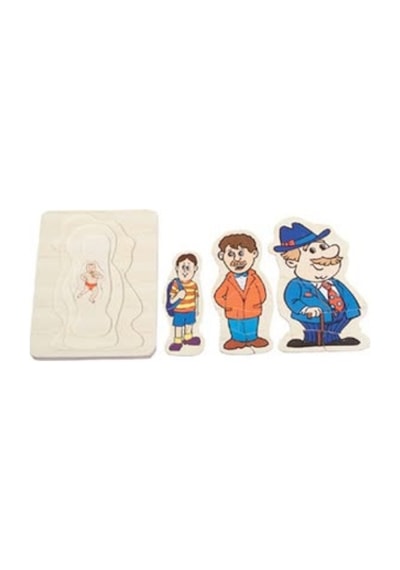 Ahşap Katlı Dede Puzzle