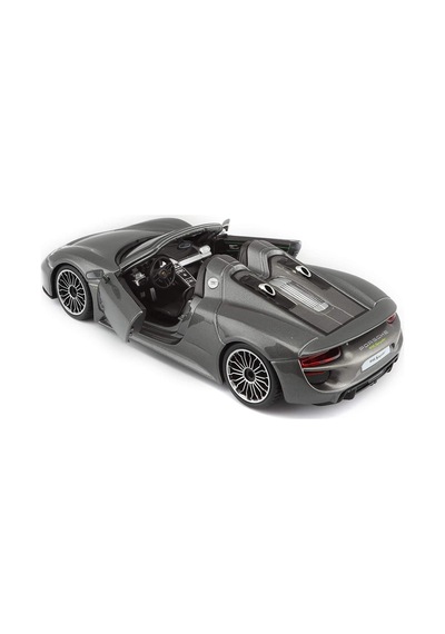 Burago 1/24 Ölçek Porsche 918 Spyder Model Araba Sarı