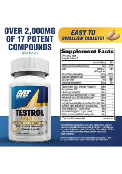 Gat Sport Testrol Gold 60 Tablet