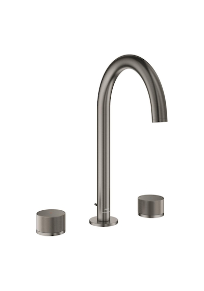 Grohe Atrio Private Collection 3 Delikli Lavabo Bataryası L-Boyut - 20595AL0 Siyah