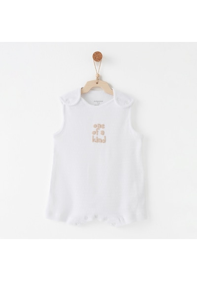Andywawa Bebek Tulum Romper Anw-ac26761 Beyaz