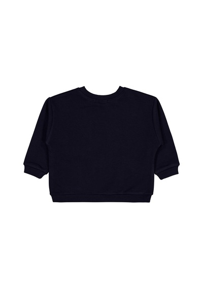 Civil Boys Cebi Surat Nakışlı 2-5 Yaş Sweatshirt - Lacivert