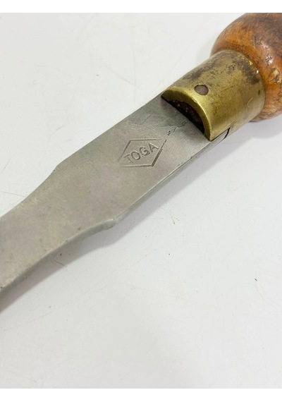 Antika İngiliz Ahşap Torna Bıçağı 072