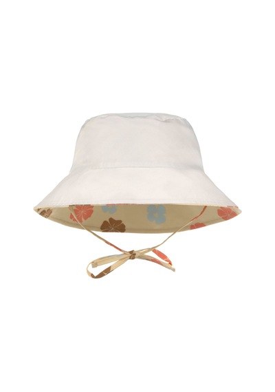 Lassig Bucket Hat Flowers Uv Korumalı Şapka Vanilla Krem