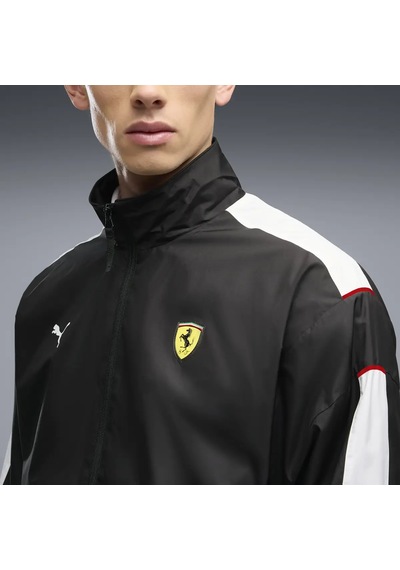 Puma Ferrari Mt7 Woven Jacket Erkek Siyah Ceket