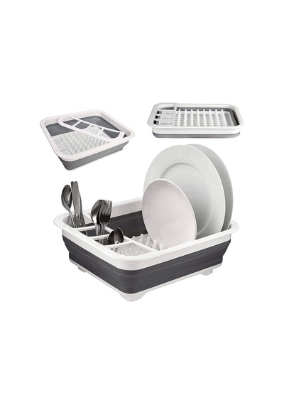 Deconox Katlanabilir Bulaşık Kurutmalık, Yer Kaplamaz Minimal Tabaklık 763 Sku: Smg8690010164001 -