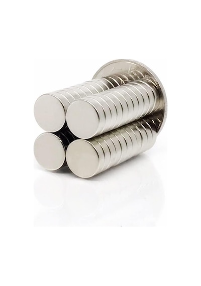 20 Adet 10x3 Mm Yuvarlak Güçlü Neodyum Mıknatıs Çap 10 Mm Kalınlık 3 Mm