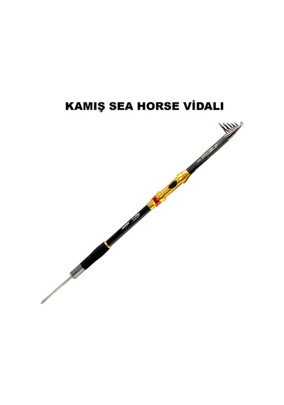 Sea Horse 50-150 Gr 2.40 CM Vidalı Kamış