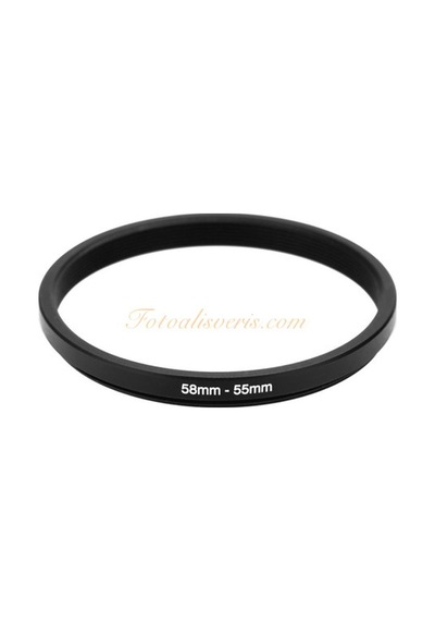 58-55Mm Dönüştürücü Step Down Halka Adaptör 58Mm-55Mm