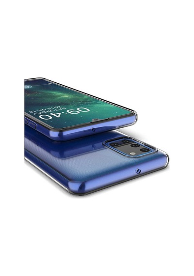 Samsung Galaxy Uyumlu A31 Kılıf Lüx Şeffaf Silikon Kılıf