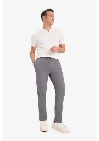 Defacto Jogger Fit Düz Paça Her Yöne Esneyen Pantolon A9943ax25augr311 Gri