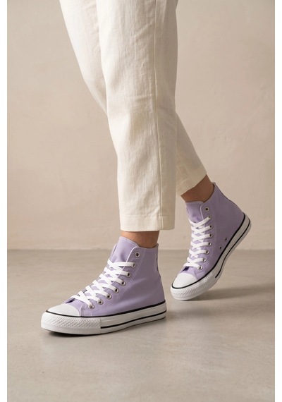 In Step Lena Mor Kanvas Bağcıklı Bilekli Kadın Converse