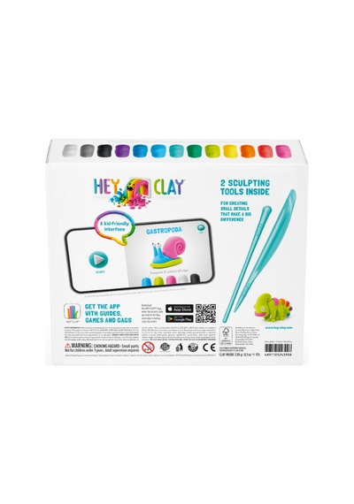Hey Clay Yaratıcı Kil Seti - Exotic Pets