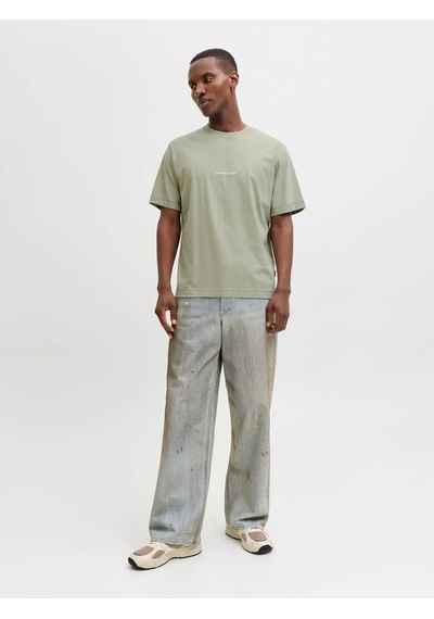 Jack & Jones Jack&jones Jornorrebro Emb Tee Ss Erkek T-shirt 12282892 Yeşil