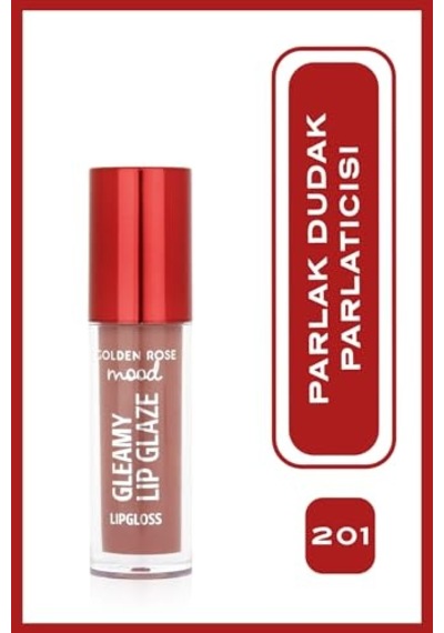 Mood Gleamy Lip Glaze Lipgloss No:201 Nude Kiss - Renkli Dudak Parlatıcısı