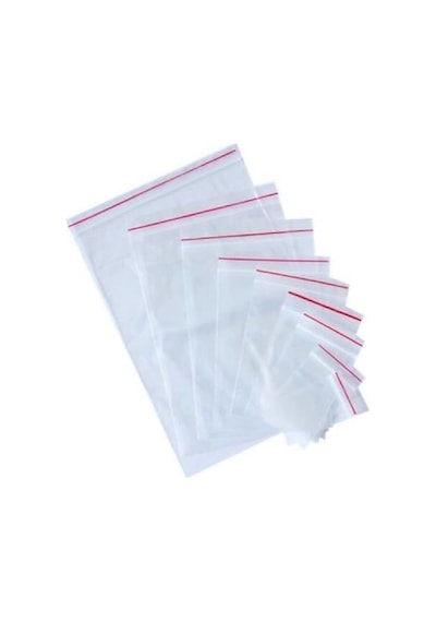 Tropic 3 Paket Kilitli Naylon Torba 13x16 Kilitli Poşet 600lü