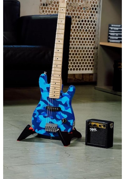 Midex Ceg-30bs 4-6 Yaş Çocuklar İçin Amfili Full 1/4 30 İnç Elektro Gitar Seti