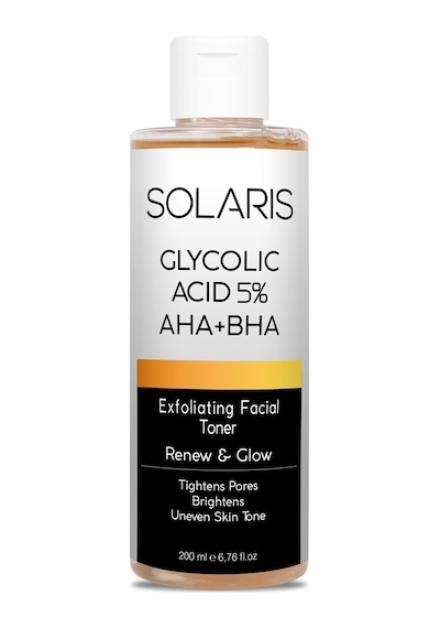 Solaris Gözenek Sıkılaştırıcı Ve Tonik Glycolic Acid 5% Aha Bha 200 ML
