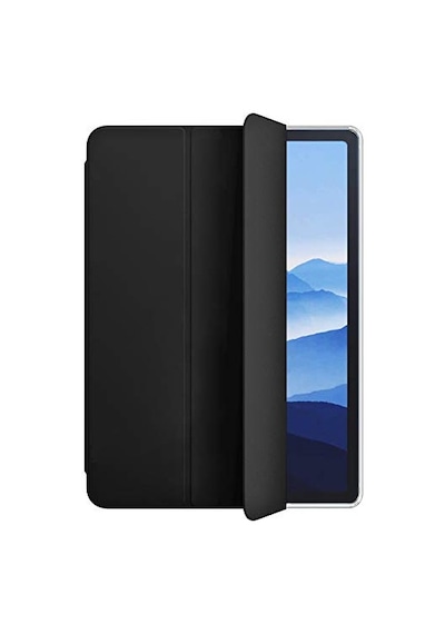 Pro 11 2024 Kılıf A2836-a2837 Slim Translucent Back Smart Cover Siyah İpad Pro 11 2024 İle Uyumlu Kılıf - Siyah