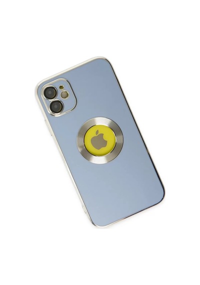 Newface Apple İphone 12 Kılıf Store Silikon - Sierra Blue Sierra Mavi