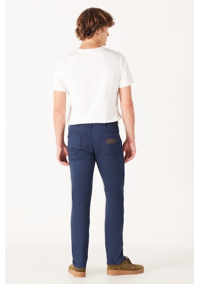 Wrangler Arizona Straight Fit Normal Bel 5 Cep Esnek Pantolon W211842410 Lacivert