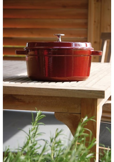 Staub La Cocotte Döküm Tencere Bordo 29 CM 4.25 L Oval