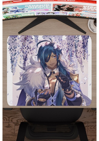 Kaeya Genshin Impact Anime Oyuncu V3 - 48x40 Xl Gaming Mouse Pad Fare Altlığı